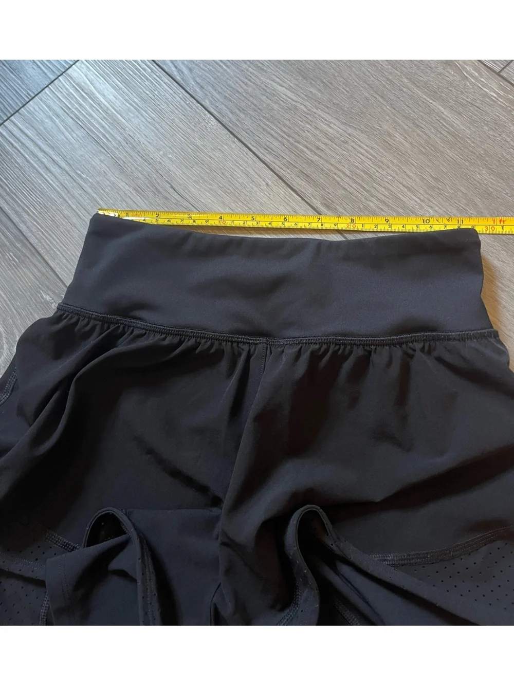 Spanx Get Moving Double Layer Athletic Short Black XS
